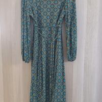Vestito midi fantasia