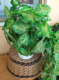 vaso pianta artificiale 