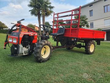 Diesel avv.elettr. + fresa + araro + rimorchio