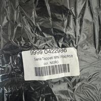 Tappetini auto in moquette originali x Mini nuovi