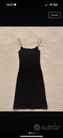 Vestito tubino zara nero S cotone