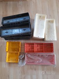 24 cassette di derivazione da incasso in plastica