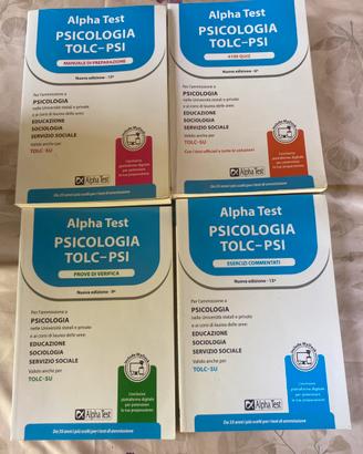 Alpha test psicologia TOLC-PSI Edizione 23/24