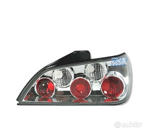 FANALI PEUGEOT 406 93-01 FONDO CROMATO