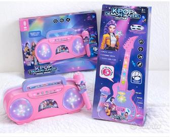Kit Kpop Demon Hunters Chitarra + Karaoke