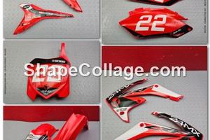 KIT PLASTICHE HONDA CRF 250 2010 2013 CR-F CRE 201
