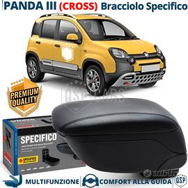 Bracciolo Per Fiat Panda 3 Cross SPECIFICO Pelle
