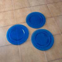 3 sottopiatti vetro Murano 