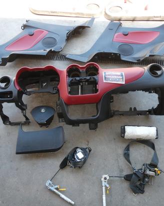Kit airbag rosso completo di pannelli ALFA ROMEO M