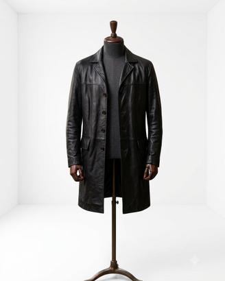 Cappotto Lungo in Vera Pelle SK SÖKÖ