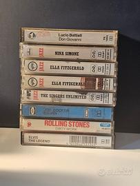 musicassette miste jazz, lucio battisti ecc...