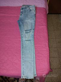jeans leggermente skinny donna taglia 43 EU