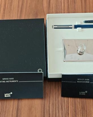 Set Montblanc Noblesse Oblige Blu - ORO 14K