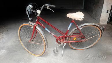Biciletta azzurra anni 70
