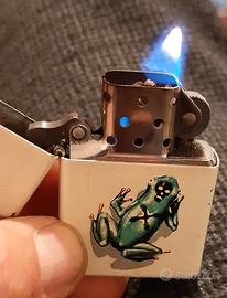 accendino Zippo rana, raro