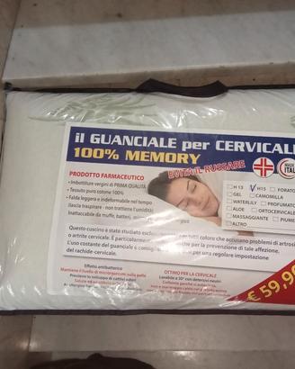 cuscini Memory form saponetta h15