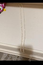Collana lunga perle vere