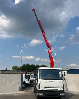 Iveco Eurocargo 60 ql ribaltabile e gru - Senza li