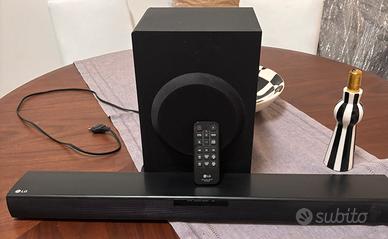 Soundbar LG Bluetooth + subwoofer