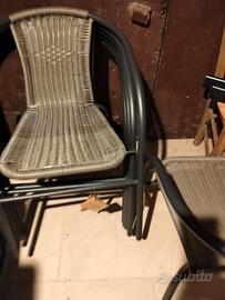 tavolo +6 sedie esterno interno