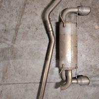 scarico inox car per gt86/brz