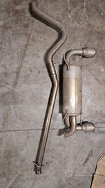 scarico inox car per gt86/brz