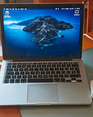 Macbook pro retina 13 pollici i7 hd SSD fine 2012