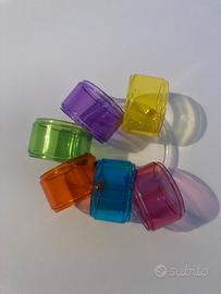 Portatovaglioli plastica 6 pz