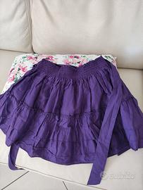 Gonna balze viola " Calzedonia "