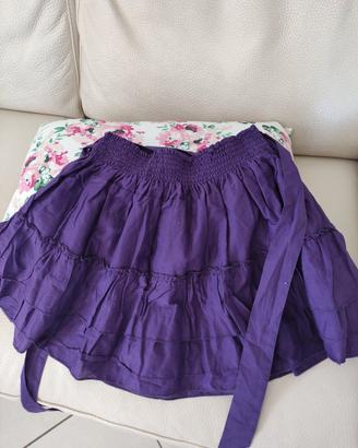 Gonna balze viola " Calzedonia "