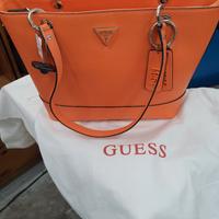 Borsa Guess arancione 
