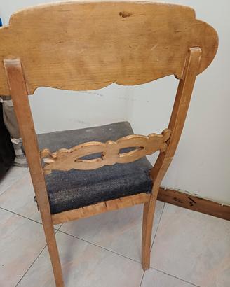 sedia biedermeier