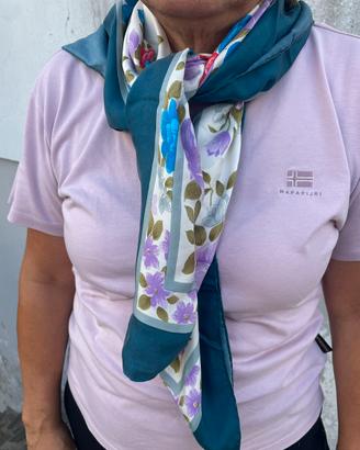 Sciarpa foulard a fantasia