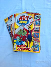 Lotto 10 riviste Disney Art Attack 2006-2007 