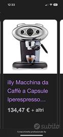 Macchina caffe illy