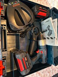Trapano avvitatore percussione a batteria BOSCH