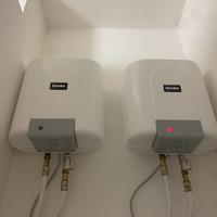 Coppia boiler istantanei da parrucchiere