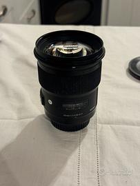 50mm f1.4 Signa art Ef Canon