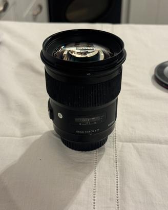 50mm f1.4 Signa art Ef Canon