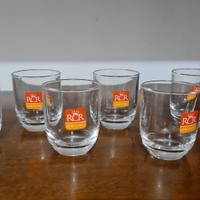 set bicchieri di cristallo 