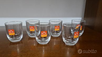 set bicchieri di cristallo 