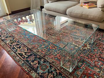 Tavolino in vetro 180 x 90 x 30cm