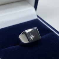 Anello artigianale in acciaio inox