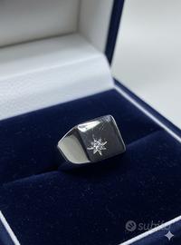 Anello artigianale in acciaio inox