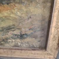 quadri dipinti a olio epica fine 800