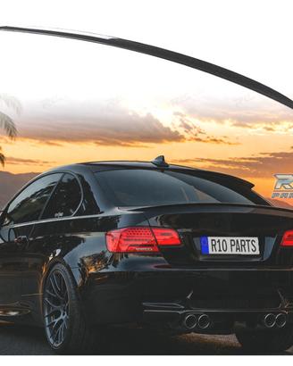 SPOILER ALETTONE BMW E92 E93 06-14 LOOK M NERO LUC