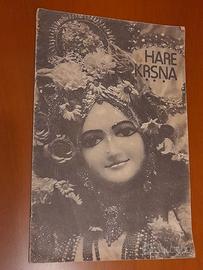 Opuscolo vintage intitolato "Hare Krsna"