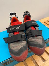 Scarpette arrampicata bambino numero 36 Wild Climb