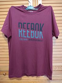 Reebok FTN55 Graphic Tee Bordeaux L