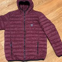 100 gr grammi tg L Carrera rosso bordeaux piumino